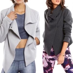 Lucy Lux Fleece Wrap Sweatshirt Jacket